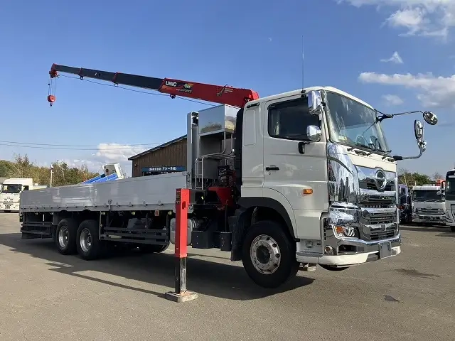 日野 プロフィア 大型 平ボディ（クレーン付） 2DG-FS1AHC(113876) 10枚目