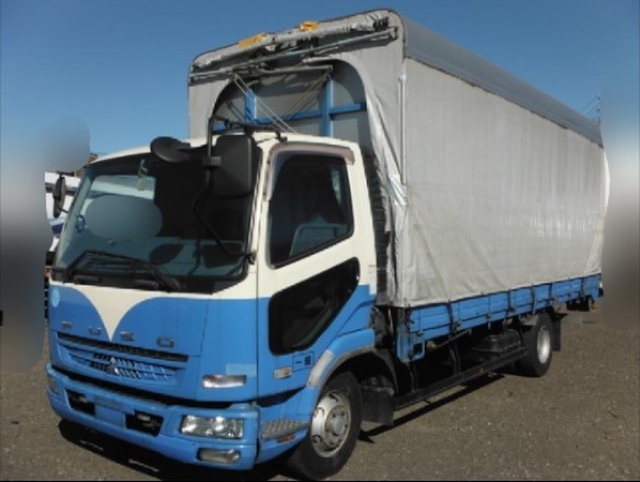 三菱ふそう ファイター 中型 幌車 PA-FK71R(1484) 3枚目