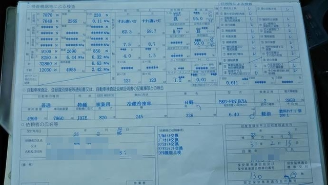 日野 レンジャー 中型 冷蔵冷凍バン BKG-FD7JKYA(3320) 34枚目