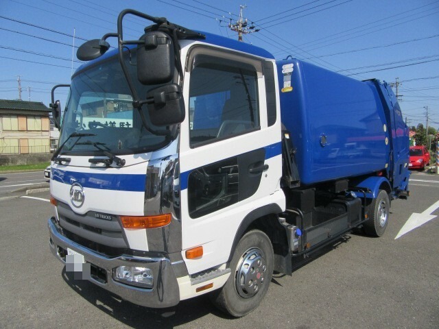 UDトラックス（日産） コンドル 中型 塵芥車（回転式） TKG-MK38L(9256) 1枚目