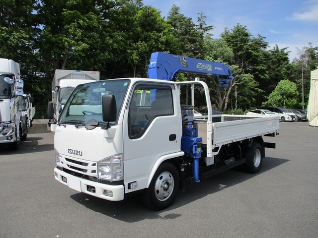 いすゞ エルフ 小型 平ボディ（クレーン付） TRG-NKR85R(10436) 1枚目