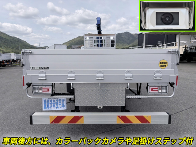 日野 プロフィア 大型 平ボディ（クレーン付） 2DG-FR1AHE(105727) 3枚目
