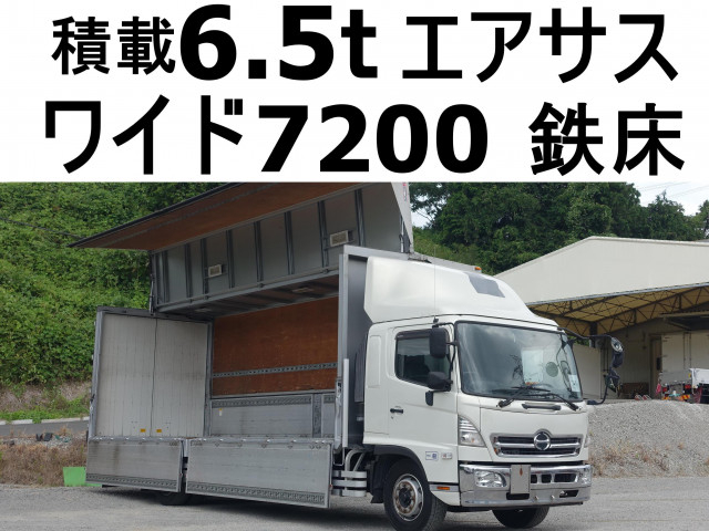 Hino ranger 6studs large Aluminium Wing body QKG-FE7JPAG(68567) 1枚目