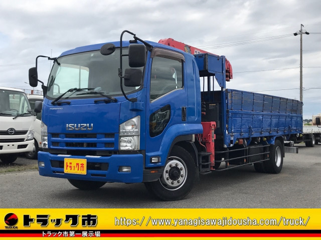 Isuzu forward 6studs large Crane equipped trucks LKG-FTR90S2(68892) 1枚目