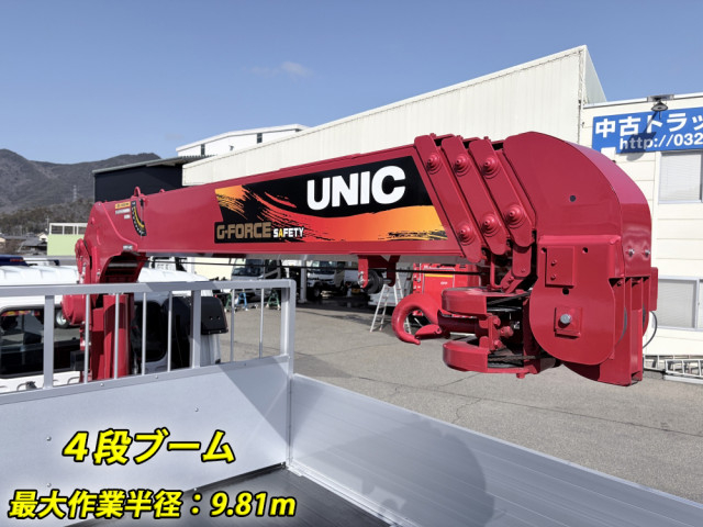 三菱ふそう ファイター 中型 平ボディ（クレーン付） 2KG-FK62F(106376) 12枚目