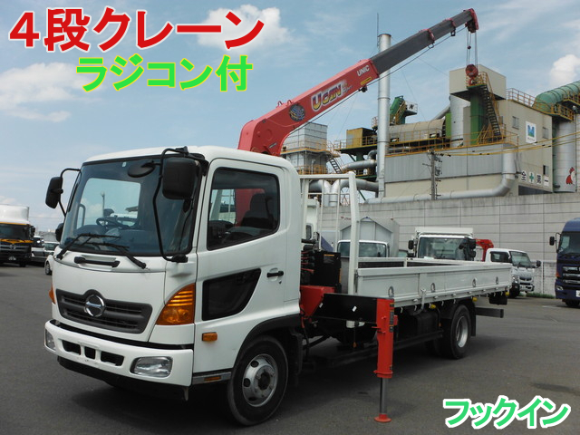 日野 レンジャー 中型 平ボディ（クレーン付） TKG-FC9JKAP(34789) 34枚目