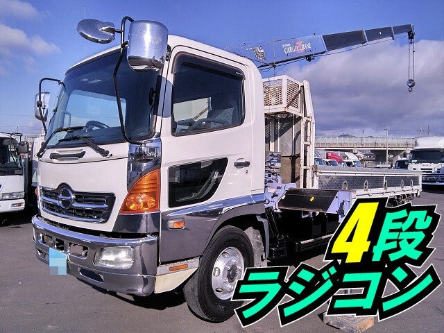 日野 レンジャー 中型 平ボディ（クレーン付） PB-FC7JJFA(8933) 1枚目