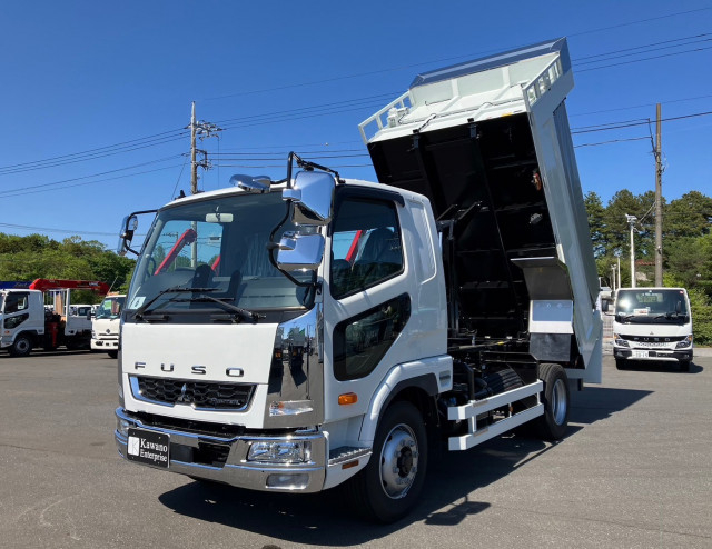 Mitsubishi Fuso fighter 6studs large Dump trucks 2KG-FK62FZ(69158) 1枚目