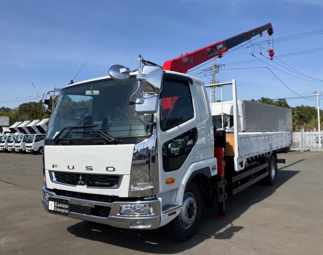 Mitsubishi Fuso fighter 6studs large Crane equipped trucks 2KG-FK62FZ(69273) 1枚目