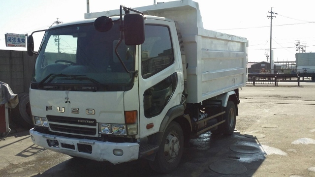 Mitsubishi Fuso fighter Middle Soil dump KK-FK71GC(1125) 2枚目