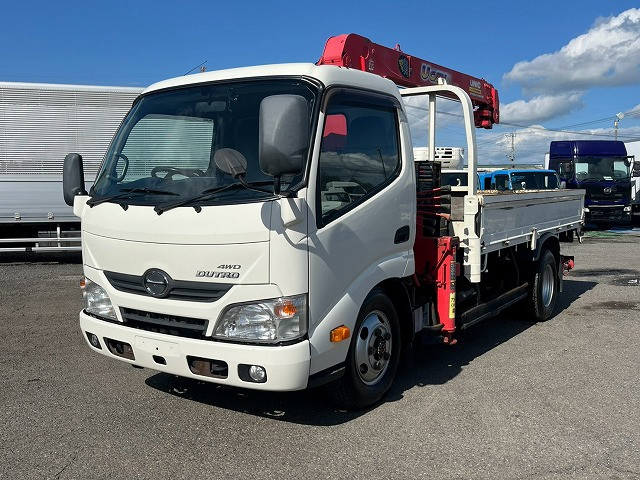 日野 デュトロ 小型 平ボディ（クレーン付） TKG-XZU695M(111914) 2枚目