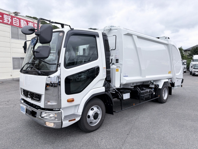 三菱ふそう ファイター 中型 塵芥車（プレス式） 2KG-FK72F(112980) 1枚目