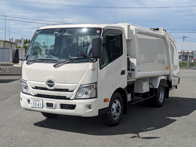 Hino dutro Small Packer compress trucks 2KG-XZU700M(70559) 1枚目