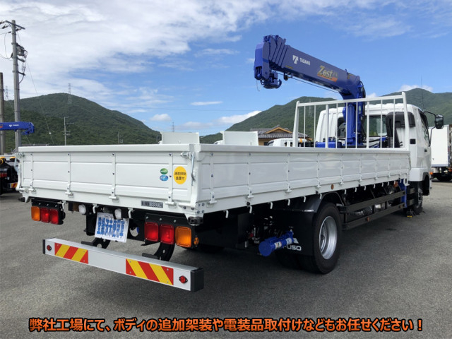 Mitsubishi Fuso fighter 6studs large Crane equipped trucks 2KG-FK62FZ(71470) 2枚目