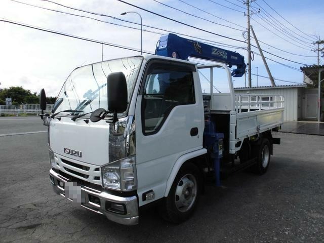 いすゞ エルフ 小型 平ボディ（クレーン付） TPG-NKR85R(34293) 1枚目