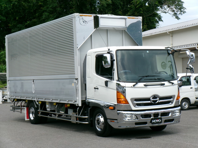 日野 レンジャー 中型 ウィング TKG-FD9JLAA(110287) 5枚目