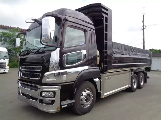 Mitsubishi Fuso super_great Large Dump trucks QKG-FV60VY(73116) 1枚目