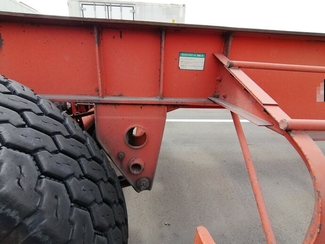 Fullhalf other Large 20ft container chassis trailer KFKHG340(5659) 32枚目