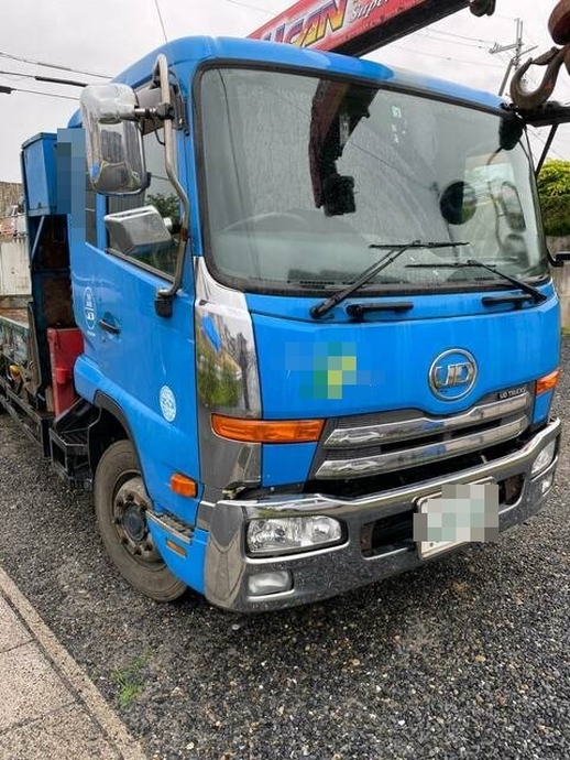 UDトラックス（日産） コンドル 増トン 平ボディ（クレーン付） LKG-PK39LH(10038) 1枚目