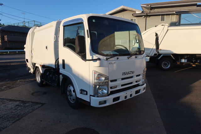 いすゞ エルフ 小型 塵芥車（プレス式） TKG-NMR85AN(107778) 1枚目