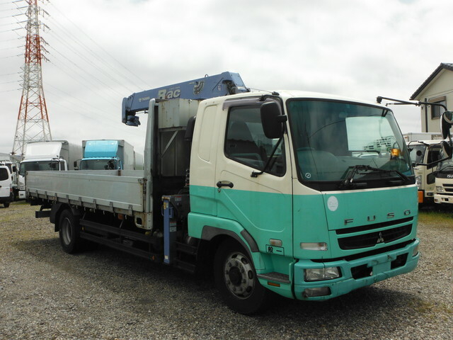 三菱ふそう ファイター 増トン 平ボディ（クレーン付） PDG-FK62FZ(7110) 1枚目