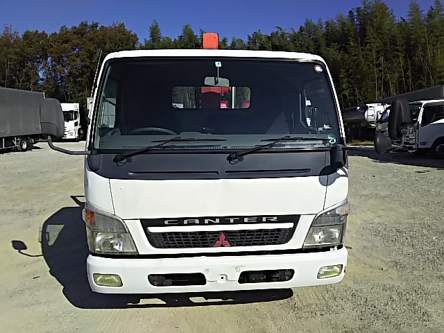 三菱ふそう キャンター 小型 平ボディ（クレーン付） PA-FE83DGY(7548) 2枚目
