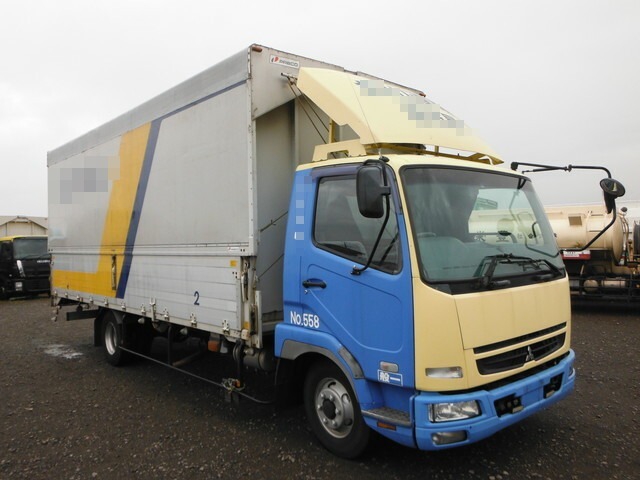 三菱ふそう ファイター 中型 幌車（ウィング式） PA-FK71D(10315) 1枚目