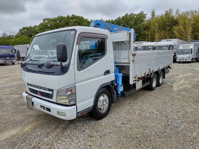 三菱ふそう キャンター 小型 平ボディ（クレーン付） PA-FF83DHY(10837) 3枚目