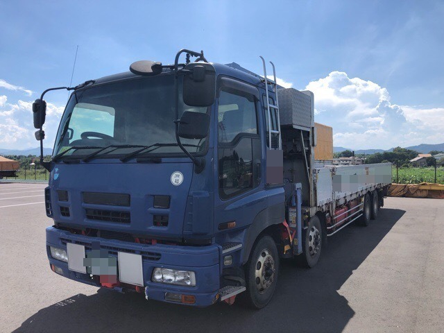 いすゞ ギガ 大型 平ボディ（クレーン付） PDG-CYJ77W8(3599) 1枚目