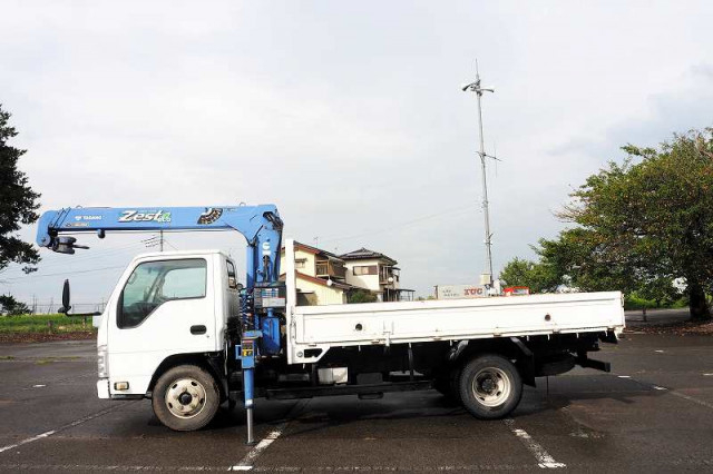 Isuzu elf Small Crane equipped trucks SKG-NKR85AR(79258) 2枚目