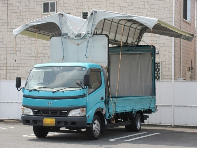 トヨタ トヨエース 小型 幌車（ウィング式） PB-XZU411(6652) 2枚目