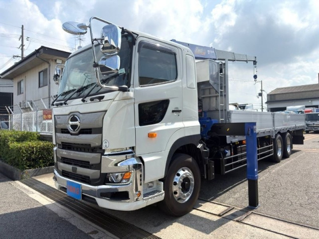 日野 プロフィア 大型 平ボディ（クレーン付） 2DG-FS1AHC(108461) 5枚目