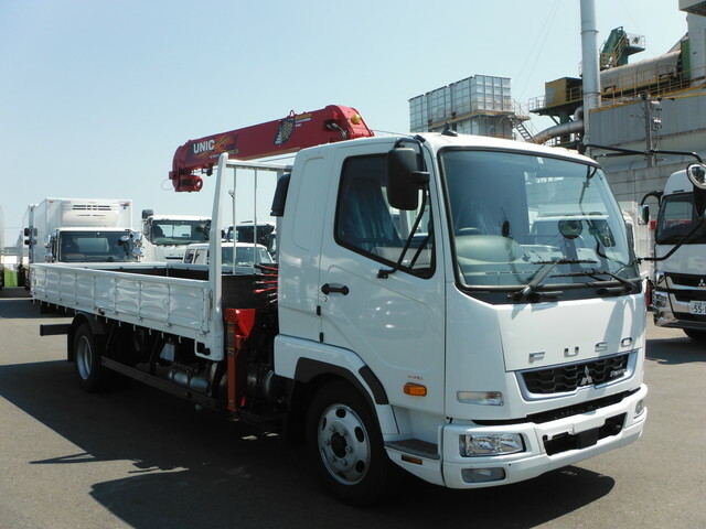 三菱ふそう ファイター 中型 平ボディ（クレーン付） 2KG-FK62F(34738) 2枚目