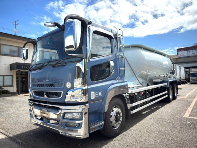 Mitsubishi Fuso super_great Large Bulk truck QKG-FU54VZ(110402) 1枚目