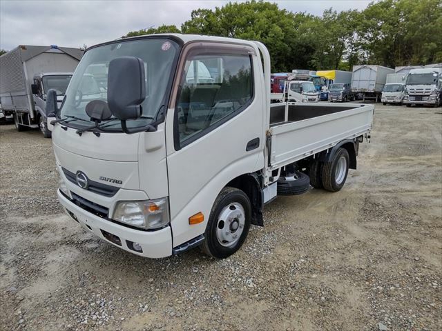 日野 デュトロ 小型 平ボディ TKG-XZU605M(10947) 4枚目