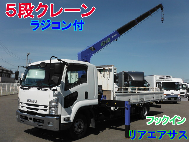 いすゞ フォワード 小型 平ボディ（クレーン付） TKG-FRR90T2(7219) 2枚目