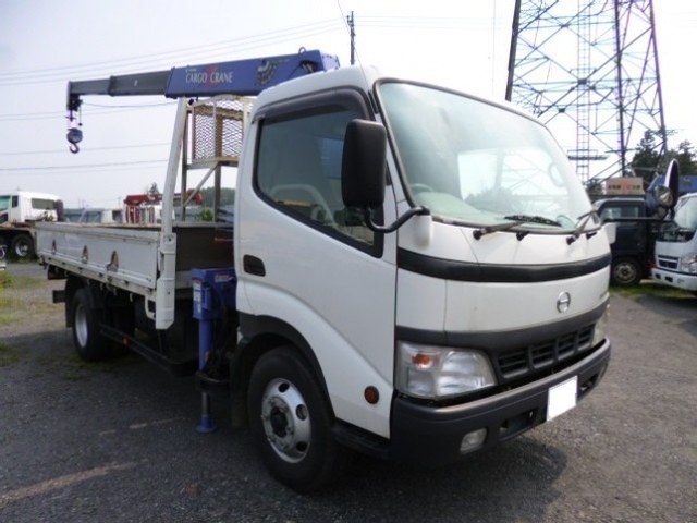 日野 デュトロ 中型 平ボディ（クレーン付） BDG-XZU414M(2044) 3枚目