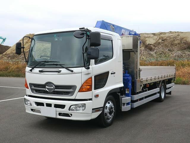 日野 レンジャー 増トン 平ボディ（クレーン付） BDG-FE8JLWG(36812) 1枚目