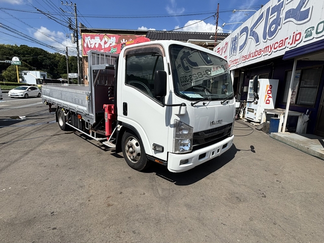 いすゞ エルフ 小型 平ボディ（クレーン付） TRG-NPR85AN(108829) 3枚目