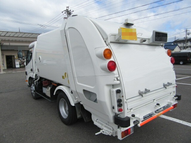 日野 デュトロ 小型 塵芥車（プレス式） TKG-XZU600X(10078) 4枚目