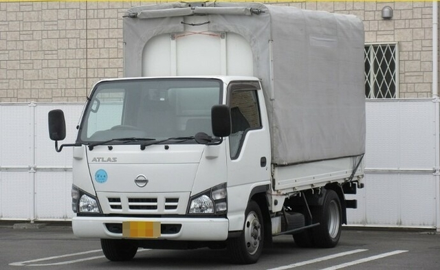 日産自動車 アトラス 小型 幌車（ウィング式） PB-AKR81A(6697) 1枚目