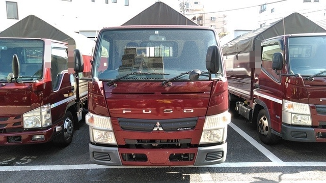 三菱ふそう キャンター 小型 幌車 SKG-FBA20(3130) 1枚目
