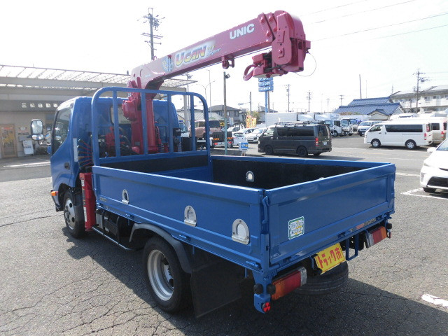 日野 デュトロ 小型 平ボディ（クレーン付） TKG-XZC605M(109172) 4枚目