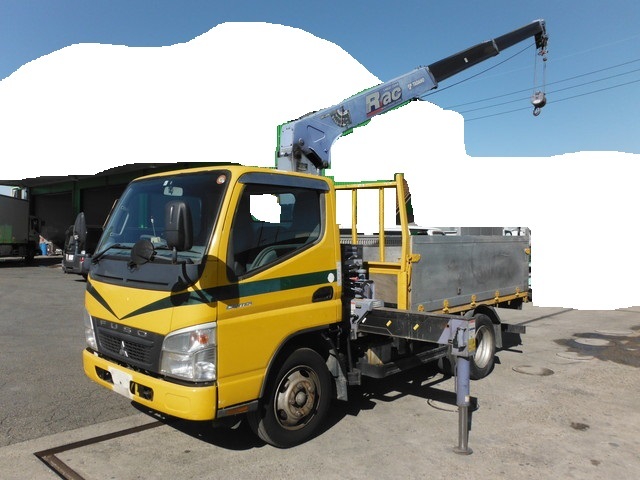 三菱ふそう キャンター 小型 平ボディ（クレーン付） PDG-FE73D(2257) 3枚目