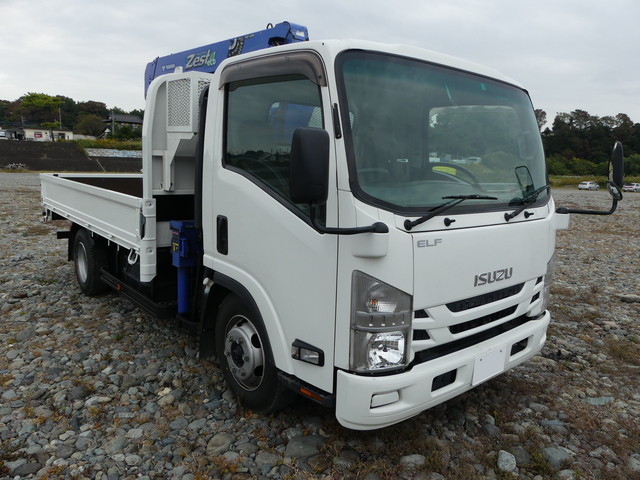 いすゞ エルフ 小型 平ボディ（クレーン付） TPG-NPR85AN(57796) 2枚目