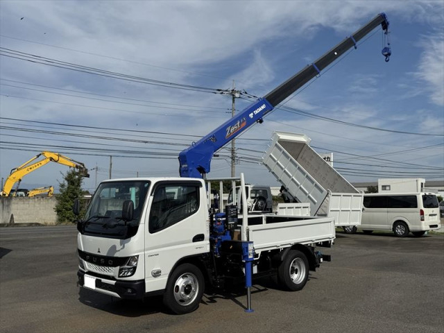 三菱ふそう キャンター 中型 平ボディ（クレーン付） 2RG-FEAV0(113312) 8枚目