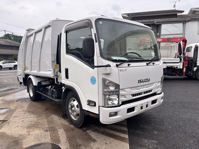 いすゞ エルフ 小型 塵芥車（プレス式） TKG-NPR85YN(107764) 3枚目