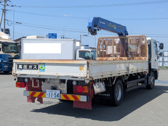 日野 レンジャー 増トン 平ボディ（クレーン付） QKG-FE7JLAA(109837) 4枚目