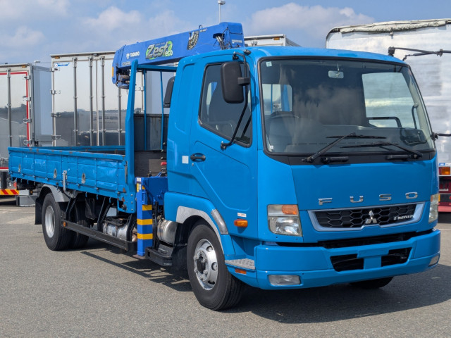 三菱ふそう ファイター 中型 平ボディ（クレーン付） 2KG-FK61F(109666) 2枚目