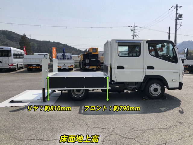 Mitsubishi Fuso canter Small Double cab 2RG-FBA20(88109) 23枚目